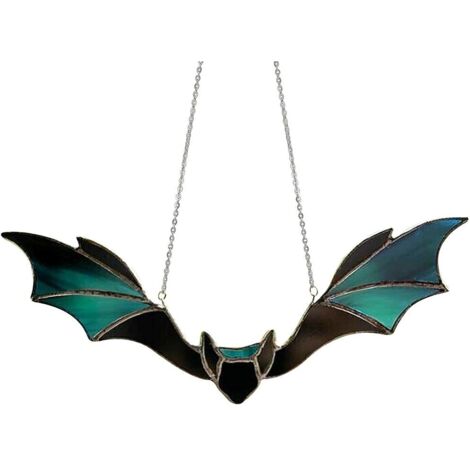 Attrape-Soleil Suspendu Chauve-Souris pour Fenêtre, Décoration de Chauve-Souris d'halloween Attrape-Soleil pour Décoration de Fenêtre (1/5)