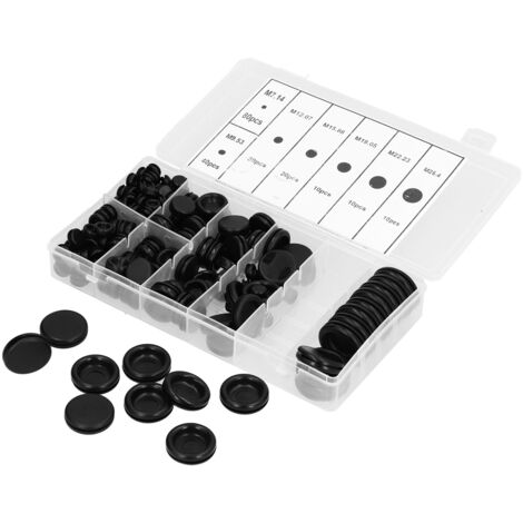 200 Joints Toriques Nitrile 8x5x1.5mm - Noir, étanches Huile, Neufs Uxcell