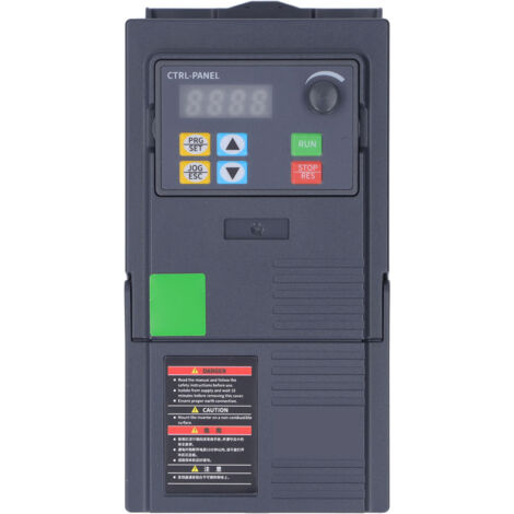 Universal Vector VFD Monophasé 220-240V Entrée Triphasé 0-240V Sortie 2.2KW Fréquence Variable avec Communication RS485 (1/5)