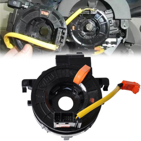 Spiral Cable Clock Spring Durable Volant Hairspring Compatible pour Corolla Yaris (1/5)