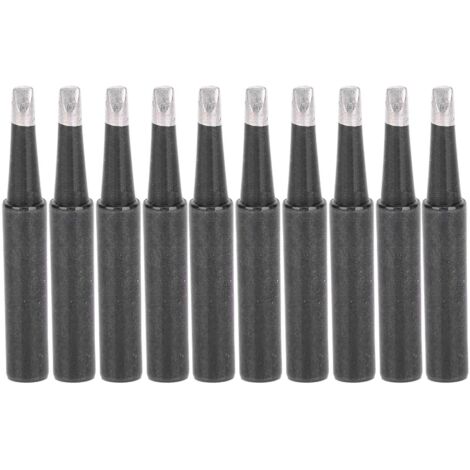 10 pièces pointes de fer à souder, 900M-T-3.2D noir type de chauffage intérieur conseils de fer à souder accessoires de soudage (1/4)
