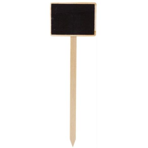 20 Pièces Mini Tableau en Bois Signe étiquette en Bois Insérer Bricolage Plantes étiquettes Marqueurs de Jardinage Piquets de Jardin Décoration de Jardin