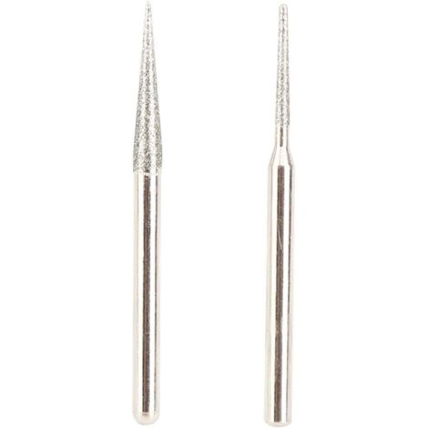 30 pièces ensemble de bits de meulage 150Grit Kit de mèches de meulage de diamant pour la sculpture sur jades (1/5)