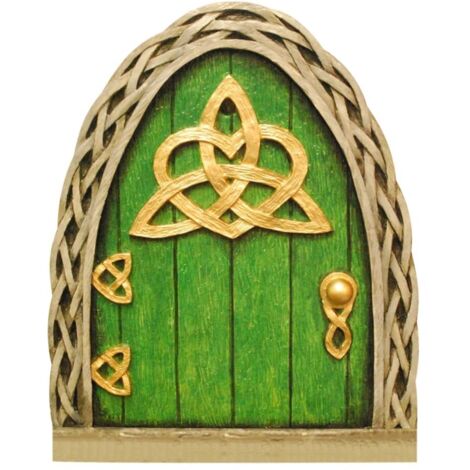 Porte de Fée Miniature, Accessoires Miniatures de Jardin Féerique pour Les Arbres Muraux de Chambre d'enfants (9) (1/5)