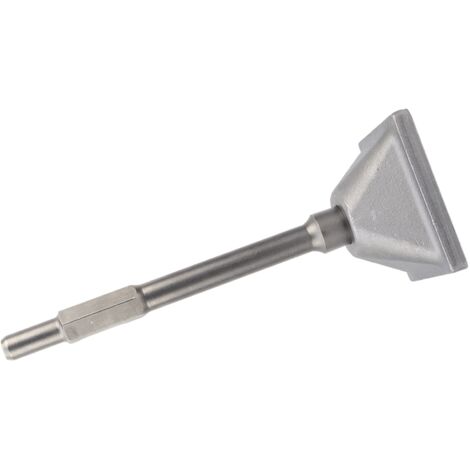 Bêche large longueur 400 mm brise-béton hexagonal 25 x 108 mm