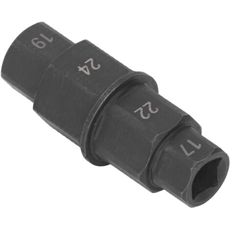 Outil pour Axe Hexagonal, clé pour Axe de Roue Avant en Acier Chromoly (Noir) (1/5)
