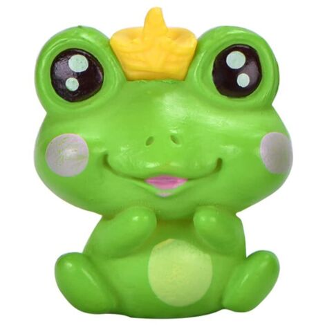 Grenouille Ornements, 6 Pcs Plastique Animal Dessin Animé Ornements Grenouille Micro Paysage Décoration Petite Figurine Ornements De Jardin pour Fish Tank Bureaux Gardon