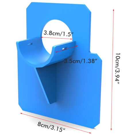 Supports de tuyaux de piscine, 2 pièces, supports de tuyaux de piscine, colliers de serrage, accessoires de piscine (1/5)