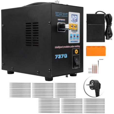 Soudeuse par points d'impulsion, SUNKKO737G double modes de soudage Machine à souder Machine à souder batterie, Machine à souder batterie(EU Plug 220) (1/4)
