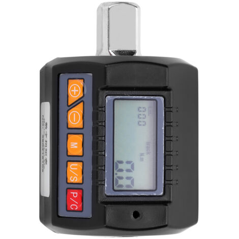 Compteur de couple numérique, clé dynamométrique portable adaptateur clé haute précision testeur de couple électrique pour outil de test d'étanchéité de couvercle de conteneur de surveillance de