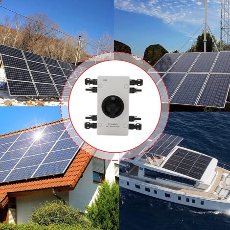 Disjoncteur Dc Solaire, Interrupteur Sectionneur D'Isolation Cc Photovoltaïque Ip66 Étanche 32A