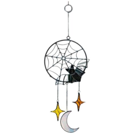 Pendentif Suspendu de Fenêtre Acrylique Gothique pour la Décoration de la Maison d'halloween, Lumineux et coloré, Cadeau Durable et Parfait, 20 35CM (1 pcs) (1/5)