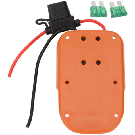 Adaptateur de batterie avec fusible, résistance pratique à la Corrosion, fonctionnement Simple pour Ridgid 18V (1/5)