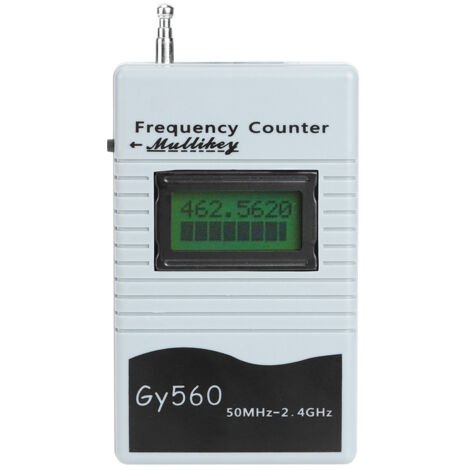 Compteur de fréquence Portable GY560 50Mhz à 2.4Ghz, outil de mesure de radiofréquence bidirectionnel pour voiture et bateau (1/5)