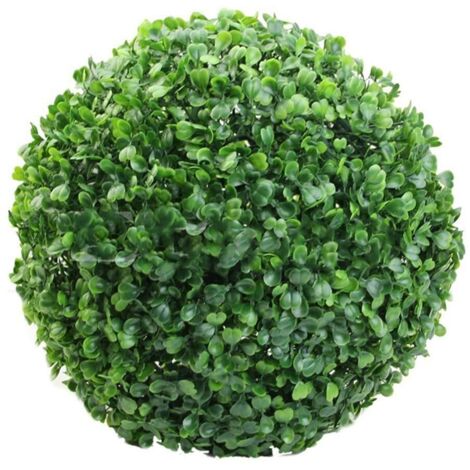 Plante Verte Artificielle en Plastique, Boule Décoration Maison Extérieure Décoration de Fête de Mariage Plantes Boule d'herbe pour Fête Jungle Plage Décorations de Thème (1)