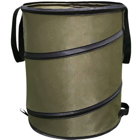 HEEPDD Sac de Déchets de Jardin Pliable, Sac de Pelouse et de Feuilles en Tissu Oxford Sac de Jardin Pliable avec Poignée pour Pelouse, Jardin, Camping (1/5)
