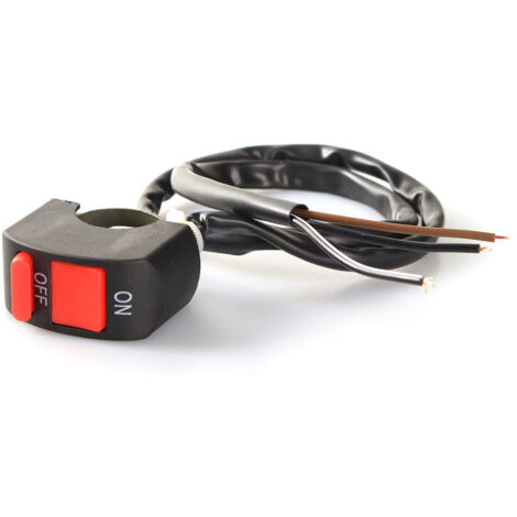 Interrupteur universel pour phares antibrouillard, bouton marche/arrêt pour moto, phare LED DC 12V (1/5)