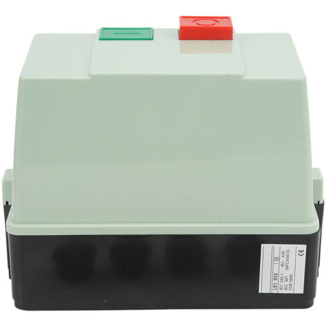 Commutateur de commande de moteur de démarreur de moteur électrique magnétique pour monophasé et triphasé 2332A (1/5)