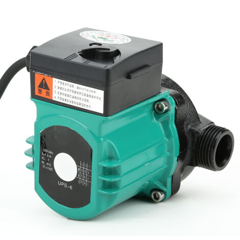 Pompe de surpression de circulation ultra-silencieuse automatique avec moteur en fil de cuivre 220 V 100 W 3/4 po (1/5)
