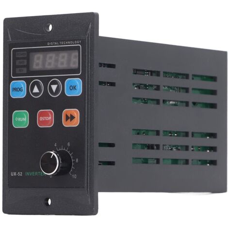 Mini onduleur de moteur 90W, entrée 1PH 176-264V, sortie 3PH 0-220V, convertisseur de fréquence pour ventilateurs, pompes à eau (1/5)