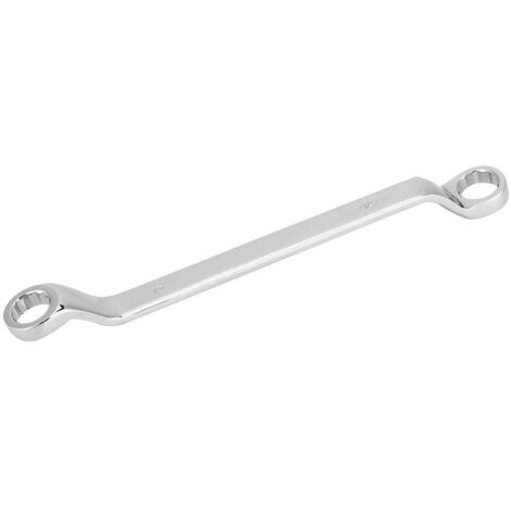 Clé polygonale à anneau à deux têtes 0,5/0,6 pouce, acier à haute teneur en carbone, utilisée pour le démontage rapide et la fixation des boulons (1/4)