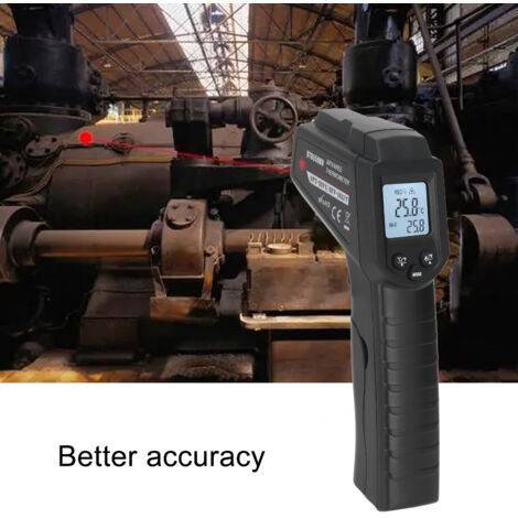 Thermomètre Infrarouge Laser KAIWEETS -50°C à 550°C - Mesure Sans Contact Cuisine, Réparation, Industrie (Pas Pour Humain)