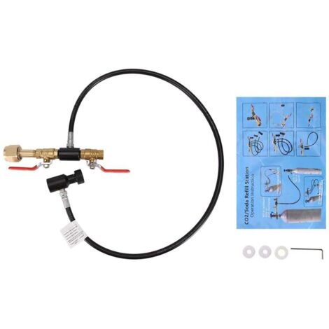 Adaptateur Aiguille Recharge CO2 Pour Airsoft - Noir - SODIAL - Compatible Cartouches