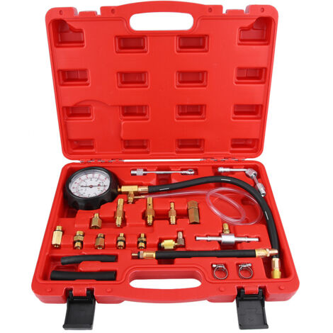 Outil de Diagnostic de pompe d'injection de carburant de testeur de jauge de pression de carburant Diesel d'essence de TU-114 (1/5)