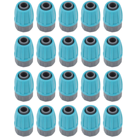 Connecteurs d'écrous verrouillés pour Tube d'irrigation, 16mm, durables, PE, Anti-vieillissement, résistant aux acides, écologiques, 16mm, 15 pièces (1/5)