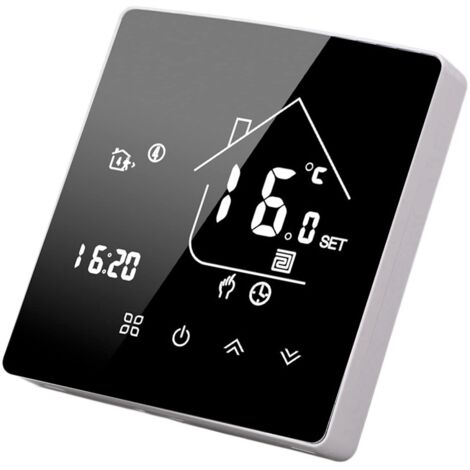 Contrôleur de Température Intelligent, Technologie de Contrôle par Micro-Ordinateur, écran Tactile LCD, Application, Thermostat Numérique à Commande Vocale pour Bureau (1/5)