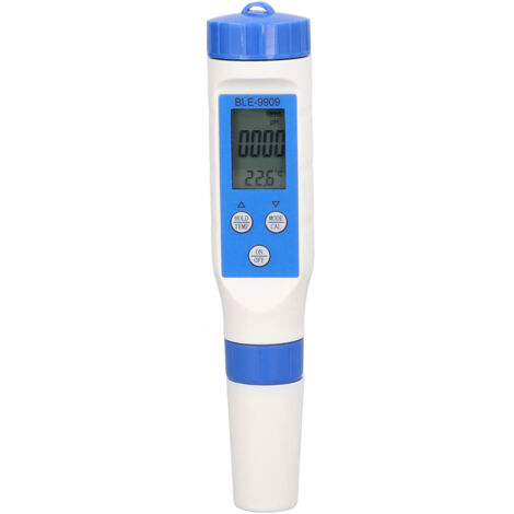 Compteur de test d'eau 5 en 1 Bluetooth5.2 PH TDS EC SALT TEMP APP Control Stylo de test intelligent pour aquariums de piscine (1/5)