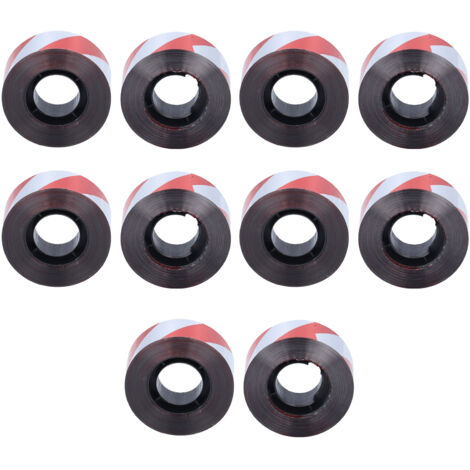 10 pièces 2.5CMx60M ruban réfléchissant ruban dissuasif pour oiseaux ruban répulsif pour verger double face rouge argent (1/5)