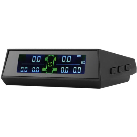 Système de surveillance de la pression des pneus Détecteur TPMS à énergie solaire avec capteur externe LCD 6 pour RV (1/5)