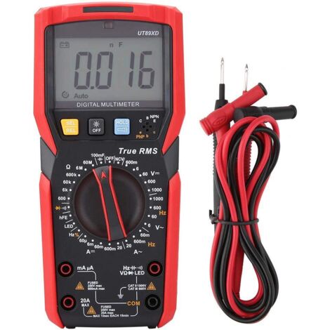 Multimètre Analogique à Aiguille AC/DC - 18 Calibres, 21 Plages, Précision 2,5%, Pour électricien, Bricolage