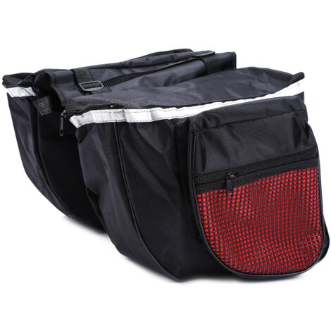 25L vélo vélo porte-vélo arrière siège arrière porte-queue coffre Double sacoche (1/5)