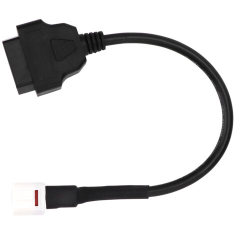 Cble de Diagnostic de Scanner de moto de lecteur de Code de défaut de 4 broches à OBD2 adapté pour Yamaha (1/5)