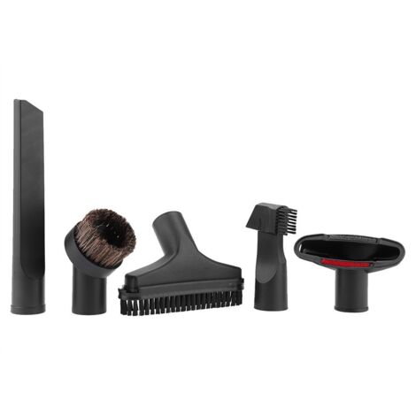 Brosses et Buses Aspirateur, Outil Aspirateur Universel, Kit de Nettoyage Brosse d’Intérieur de Voiture Kit Accessoires pour Aspirateurs 32mm. (1/5)