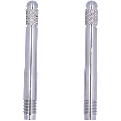 Goupilles d'alignement de goujons de roue, Guide de montage de roue, filetage M14 X 1.5, outil en acier inoxydable, 2 pièces