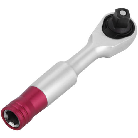 Mini outil de réparation de jeu de clés à cliquet 1/4 pouce pour outil de kit de clé à douille de vélo de véhicule (85mm) (1/5)