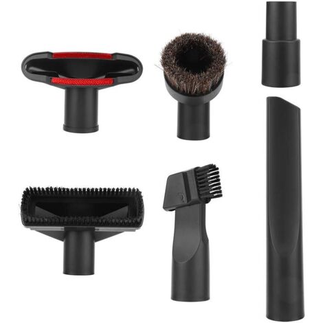 6pcs Kit de Brosse de Sol pour Aspirateur Accessoires de Remplacement D'adaptateur de Brosse Poussiéreuse pour Aspirateur (32 à 35mm) (1/5)