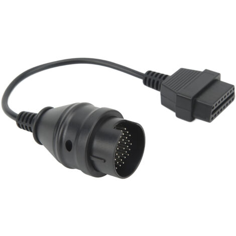 Cble adaptateur de Diagnostic 38 broches vers OBD2, ABS résistant à l'usure, 28cm de Long, remplacement pour Benz (1/5)