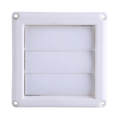 1 PC couvercle de grille d'aération en plastique 3 rabats grille de Ventilation de conduit mural avec filet nouveau 1515 cm (1/5)