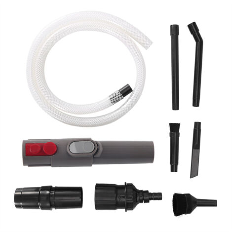 9Pcs Mini Micro Aspirateurs Adaptateur Outil Kit De Nettoyage De Véhicule De Voiture (1/5)