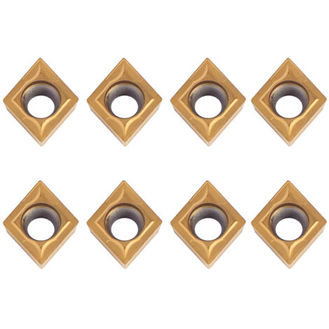 CCMT09t304 Plaquette Carbure CCMT32.5 Lot de 10 Fraises en Métal dur CNC pour Outil de Tour (1/5)