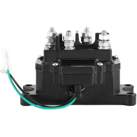 Relais Solénoïde Treuil 12V 250A Étanché – Contacteur Électrique Robuste Pour ATV, Quad, Motoneige, Tracteur Jardin