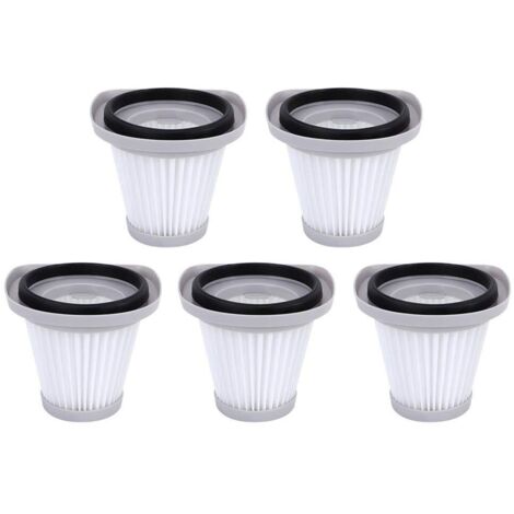 Filtre d'Aspirateur, 5Pcs Remplacement d'Accessoire de Filtre d'Aspirateur Adapté pour Midea SC861 SC861A en Matériaux de Qualité Supérieure, Non Toxique, Résistant à l'Usure et Durable (1/5)