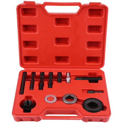 13 pcs Voiture Direction Assistée Alternateur Pompe Poulie Extracteur Remover Démontage Installer Outil (1/5)