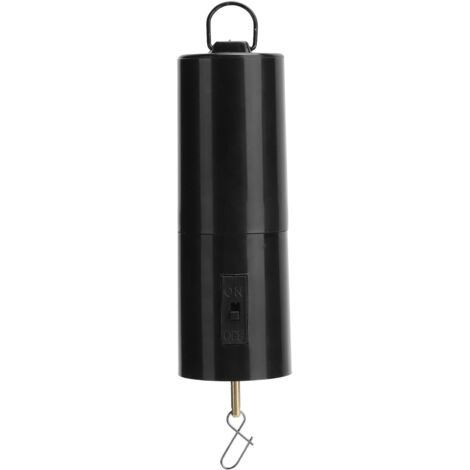Moteur rotatif noir suspendu pour carillons éoliens accessoire de décoration de jardin à piles Mobile (1/5)