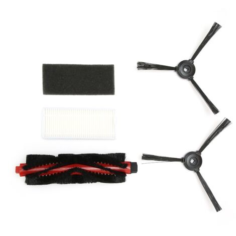 Ensemble de remplacement de filtre de brosse latérale de brosse principale adapté aux pièces de balayeuse Lefant M200/M201/M520M/M571/T700 (1/5)