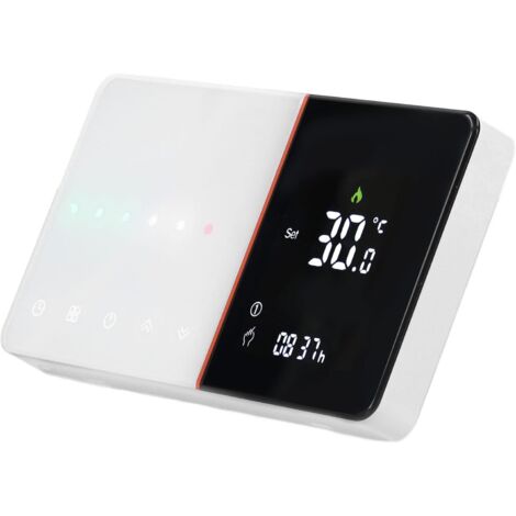Thermostat électrique, thermostat numérique 95-240V Panneau intégré ultra-plat programmable 3 (1/5)